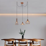 Hanging lamps - Hanging lamp Copper-colored 3 - lights Metal Evermere - Dimehouse