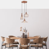 Hanging lamps - Hanging lamp Copper-coloured Metal Evermere - Dimehouse