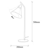 Table lamps - Table lamp Bronze-colored Metal Crimson - Dimehouse