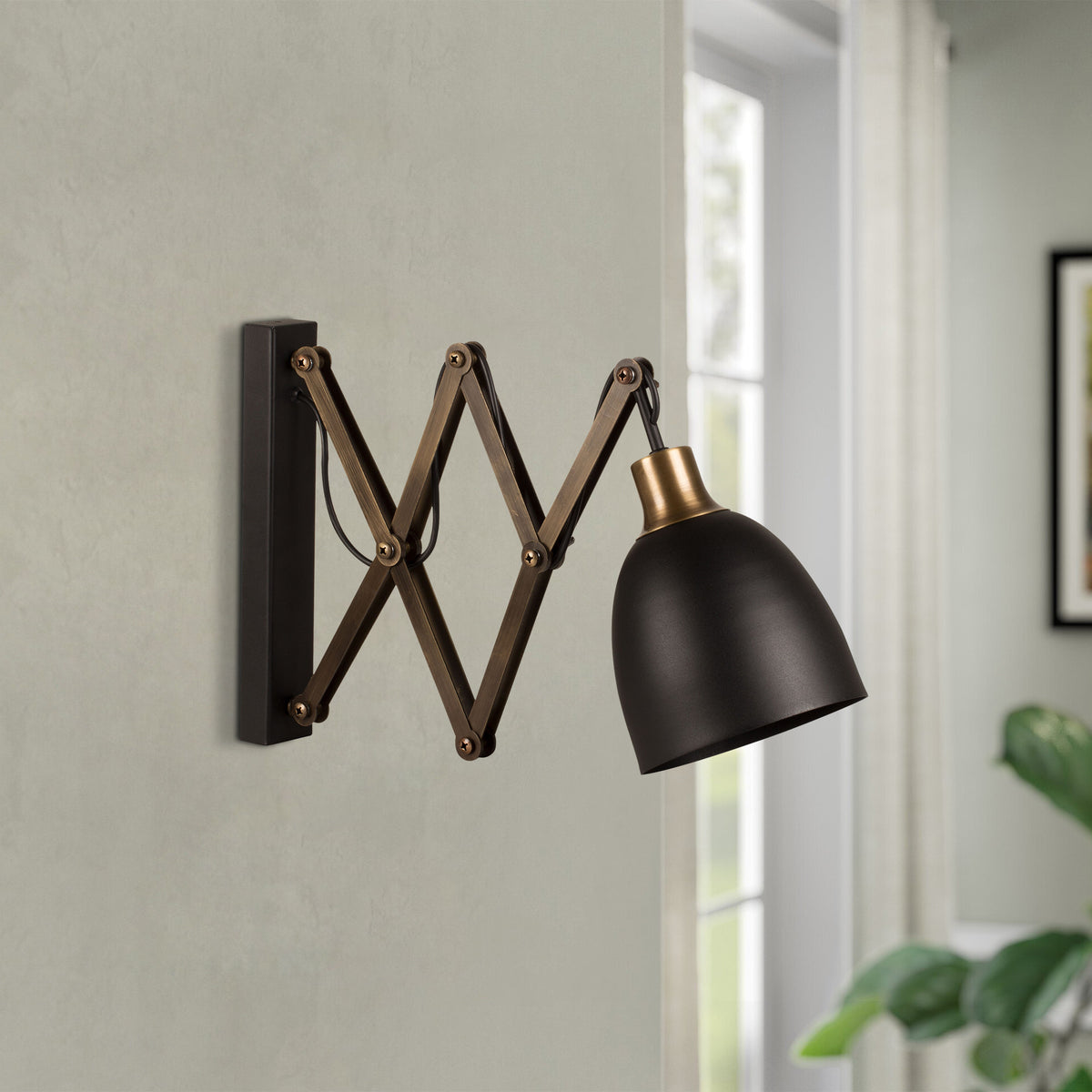 Wall lamps - Wall lamp Black Metal Echelon - Dimehouse