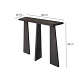 Dressing tables - Dressing table Cleopatra Anthracite Wood - Dimehouse