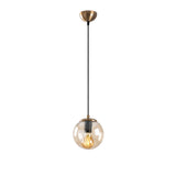 Hanging lamps - Hanging lamp Yellow Glass Comet - Dimehouse
