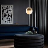 Hanging lamps - Hanging lamp 1 - light White Glass Regal - Dimehouse