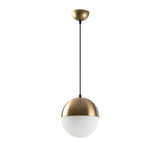 Hanging lamps - Hanging lamp 1 - light White Glass Regal - Dimehouse