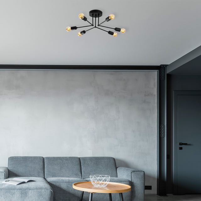 Ceiling lamps - Ceiling lamp Black Metal Sentinel - Dimehouse