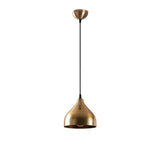 Hanging lamps - Hanging lamp Round Bronze-colored Metal Eclipse - Dimehouse