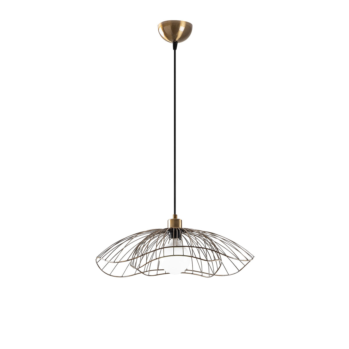 Hanging lamps - Hanging lamp Bronze-colored Metal Twilight - Dimehouse
