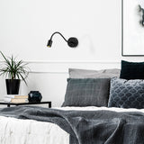 Wall lamps - Wall lamp Black Metal Veridia - Dimehouse