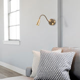 Wall lamps - Wall lamp 1 - light Bronze-colored Metal Veridia - Dimehouse