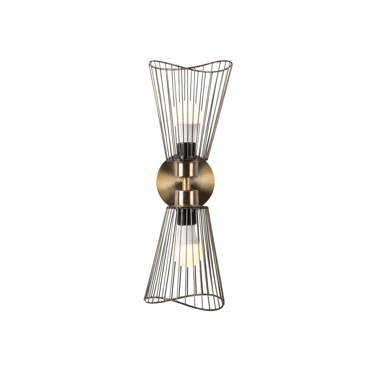 Wall lamps - Wall lamp Bronze-colored Metal Void - Dimehouse