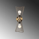 Wall lamps - Wall lamp Bronze-colored Metal Void - Dimehouse