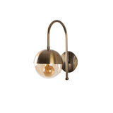 Wall lamps - Wall lamp Bronze-colored Glass Carina - Dimehouse
