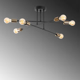 Ceiling lamps - Ceiling lamp Black Metal Jade - Dimehouse