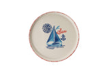 KAHSER14-MARINE White Blue Red 100% CERAMIC 6 cm wide