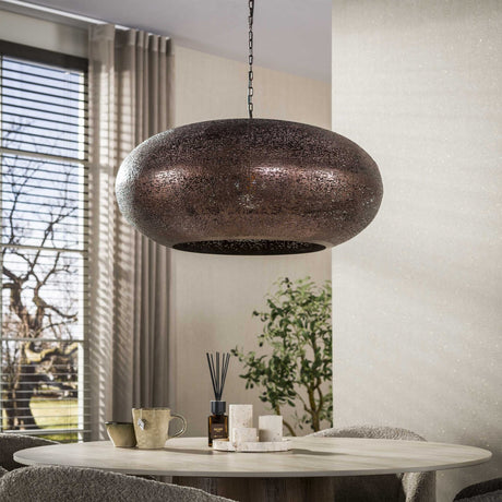 Hanging lamp - Hanging lamp 1 - light antique copper Chase Ø68 cm - Dimehouse