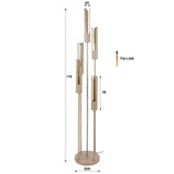 Floor lamp - Floor lamp Judy 5 - slightly stepped beige - Dimehouse