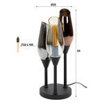 Table lamps - Modern Table Lamp Coco 3 - light black - Dimehouse