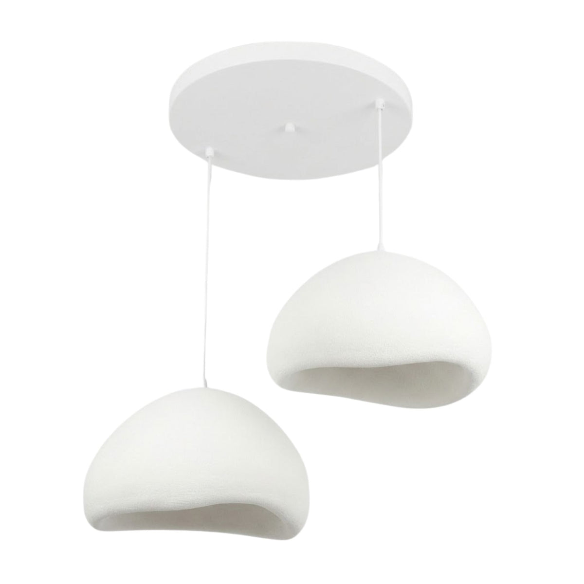 LORA-50-50-T-LUNA White Fiberglass Cap
