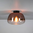 Hanging lamps - Ceiling lamp Noma Shaded Copper Ø36 cm - Dimehouse