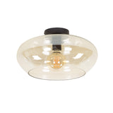 Ceiling lamps - Ceiling lamp Phil 1 - light amber glass - Dimehouse