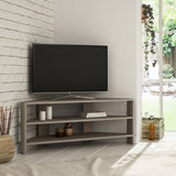 TV Furniture - TV Furniture Thales Mocha Melamine 114x45x36 cm - Dimehouse