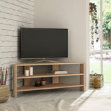 TV Furniture - TV Furniture Thales Oak Melamine 114x45x36 cm - Dimehouse