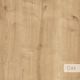 Shoe cabinets - Shoe cabinet Dude Oak Melamine 105x118.5x26 cm - Dimehouse