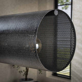 Hanging lamps - Hanging lamp Knox 7 - light XL mesh black - Dimehouse