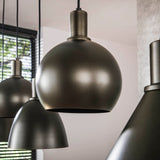 Hanging lamps - Hanging lamp Sienna 5 - light Brown 120 cm - Dimehouse
