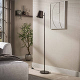 Floor lamps - Industrial floor lamp Sienna metal brown - Dimehouse