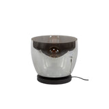 Floor lamps - Floor lamp Dain UP L Chrome-colored glass - Dimehouse