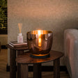 Floor lamps - Floor lamp Dain UP L Copper-colored glass - Dimehouse