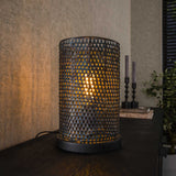 Table lamps - Industrial table lamp Jay black brown - Dimehouse