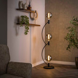 Floor lamps - Niro floor lamp 3 - lights Black - Dimehouse