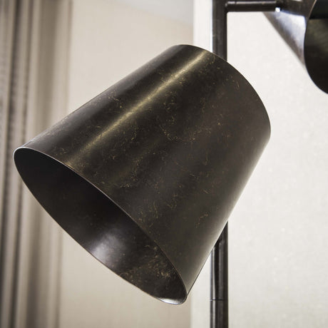 Floor lamps - Floor lamp 3 - light brown metal Carta - Dimehouse