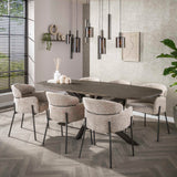 Hanging lamps - Modern Hanging Lamp Aureo 9 - light Sienna brown - Dimehouse
