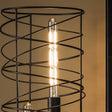 Light source LED filament tube 30 cm DH Interior Amber color glass LxWxH 33x4x4 Amber color glass Atmospheric photo diagonal front view