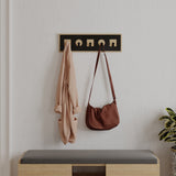 Coat racks - Coat rack 5 - Angled Ican Oak Melamine - Dimehouse