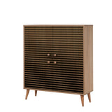 Wall cabinets - Wall cabinet Multilux Sonoma Oak Melamine 95x111x36 cm - Dimehouse