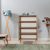 Wall cabinets - Wall cabinet Multibox Sonoma Oak Melamine 80x127x36 cm - Dimehouse