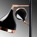 Floor lamps - Floor lamp 3 - lights Black Copper Metal Grip - Dimehouse