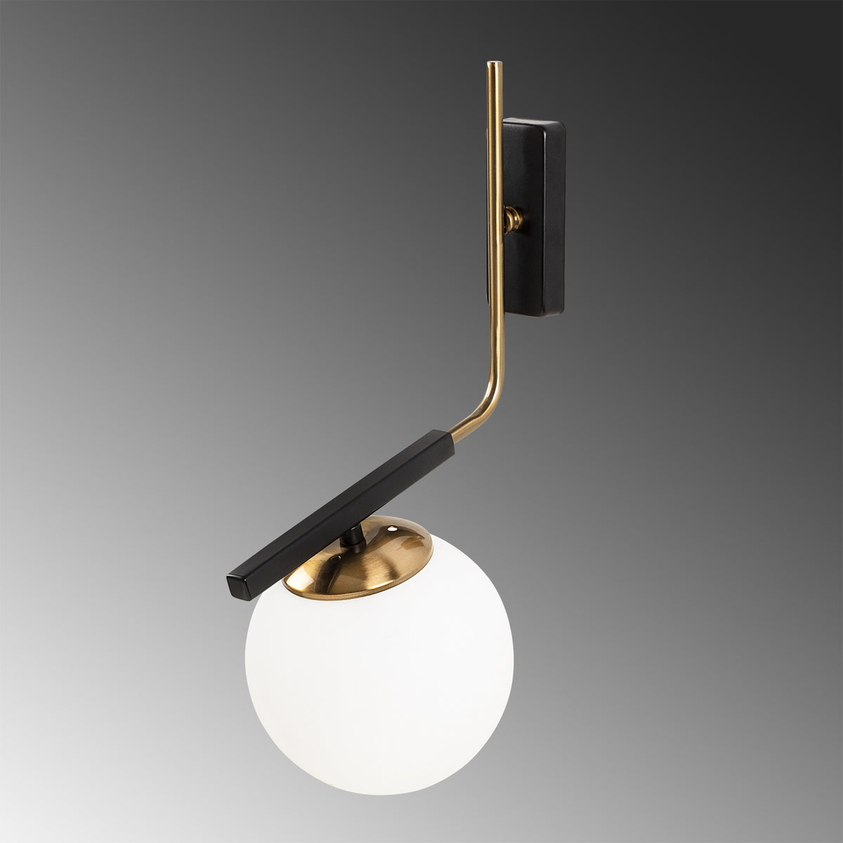 Wall lamps - Wall lamp Black Glass Crux - Dimehouse