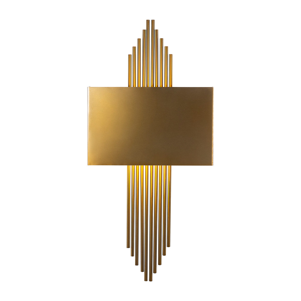 Wall lamps - Wall lamp Bronze-colored Metal Andes - Dimehouse