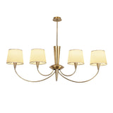 Hanging lamps - Hanging lamp Copper-colored Fabric Arboria - Dimehouse