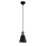 Hanging lamps - Hanging lamp Black Nickel Metal Velora - Dimehouse