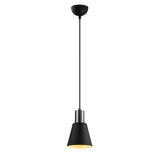 Hanging lamps - Hanging lamp Black Nickel Metal Velora - Dimehouse