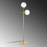 Floor lamps - Floor lamp Gold Glass Perla - Dimehouse