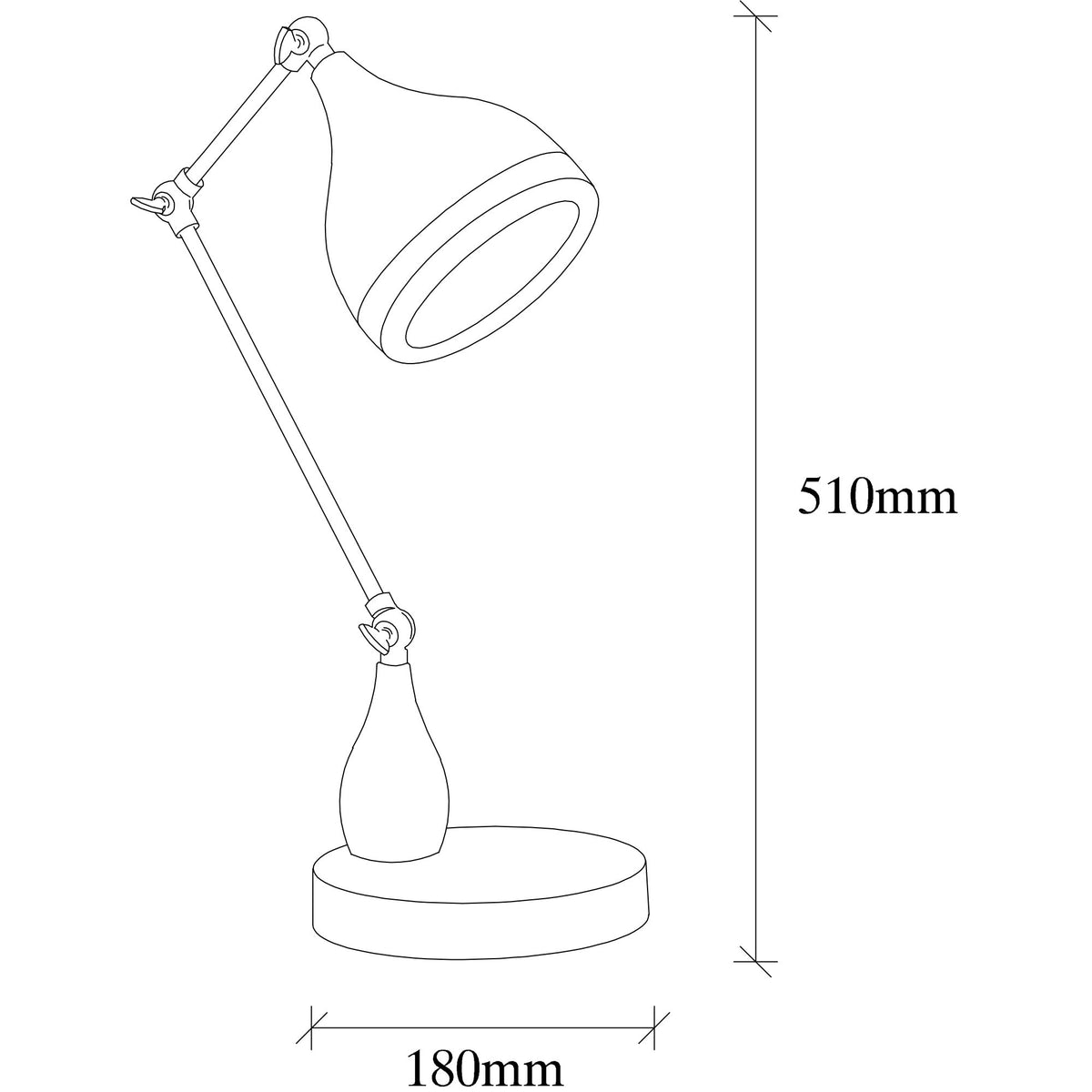 Table lamps - Table lamp Black Copper Metal Grip - Dimehouse