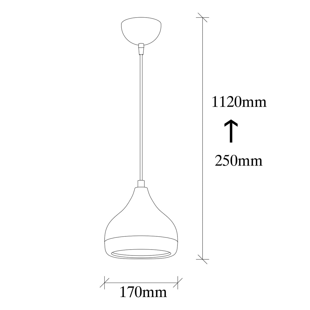 Hanging lamps - Hanging lamp 1 - light White Metal Grip - Dimehouse