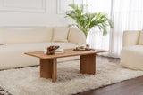 Coffee tables - Rectangular Coffee Table Siban Atlantic Pine look - 119x60 cm - Dimehouse